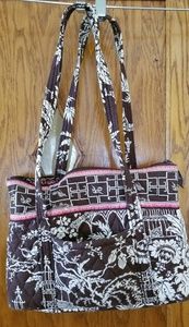 Vera Bradley Bag, Key Holder and Wallet Set